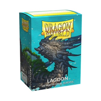 Dragon Shield Dual Matte Lagoon Saras Azul