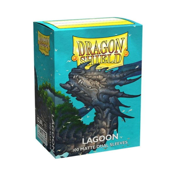 Dragon Shield Dual Matte Lagoon Saras Azul