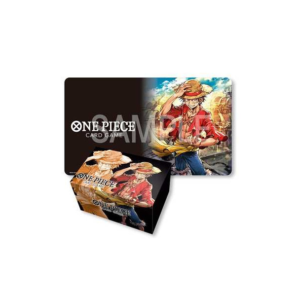 One Piece - Tapete y caja - Monkey D Luffy