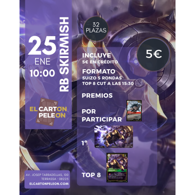 RIFTBOUND SKIRMISH -  25 ENERO