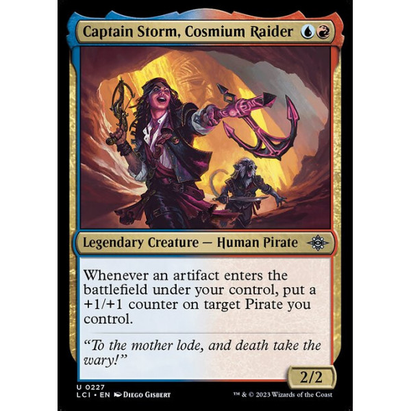 Precon Peleón - Deck Commander Captain Storm, Cosmium Raider