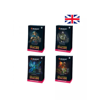 The Lost Caverns of Ixalan - Commander Pack 4 mazos The Lost Caverns of Ixalan - Commander Pack 4 mazos