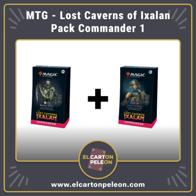 The Lost Caverns of Ixalan - Commander Pack 2 mazos Blood Rites y Ahoy Mateys The Lost Caverns of Ixalan - Commander Pack 2 mazos Blood Rites y Ahoy Mateys