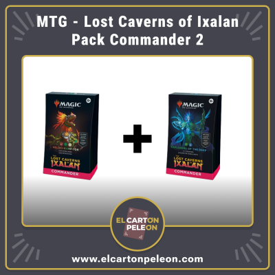 The Lost Caverns of Ixalan - Commander Pack 2 mazos Veloci-Ramp-Tor y Explorers of the Deep The Lost Caverns of Ixalan - Commander Pack 2 mazos Veloci-Ramp-Tor y Explorers of the Deep