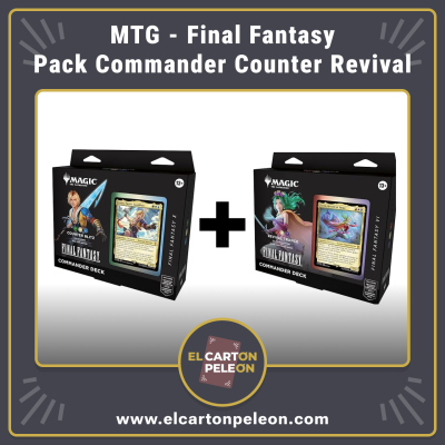 MTG Final Fantasy - Commander Pack Counter Revival MTG Final Fantasy - Commander Pack Counter Revival