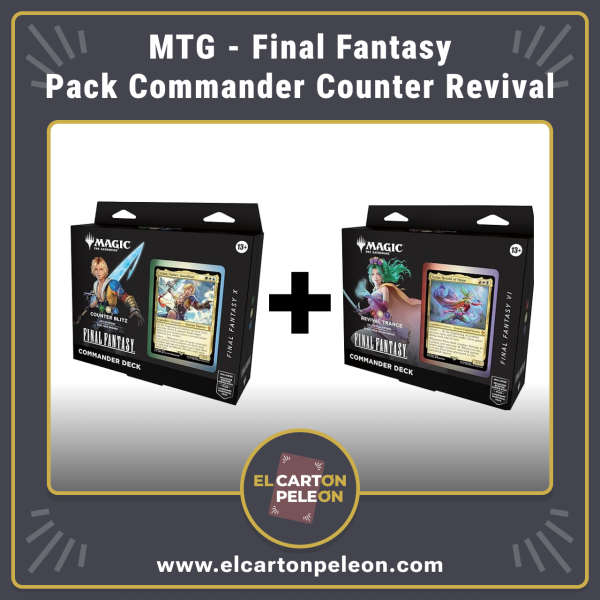 Final Fantasy - Commander Pack Counter Revival Inglés
