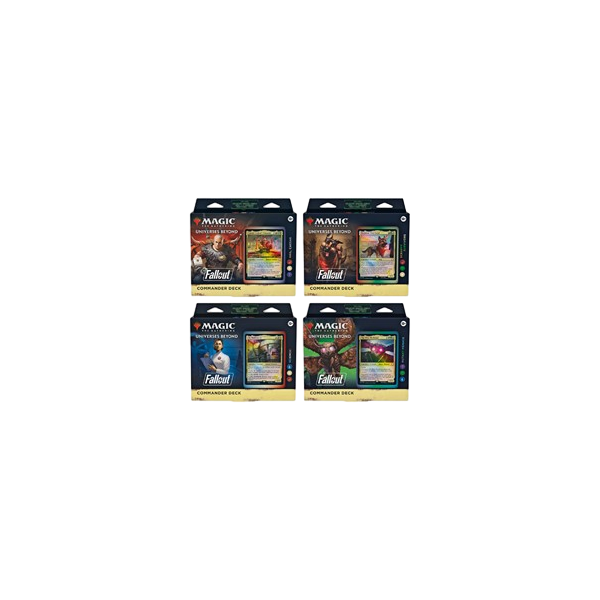 MTG Fallout - Commander Pack 4 Decks