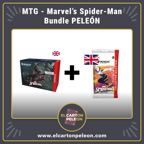 MTG Marvel's Spiderman - Bundle PELEÓN Inglés