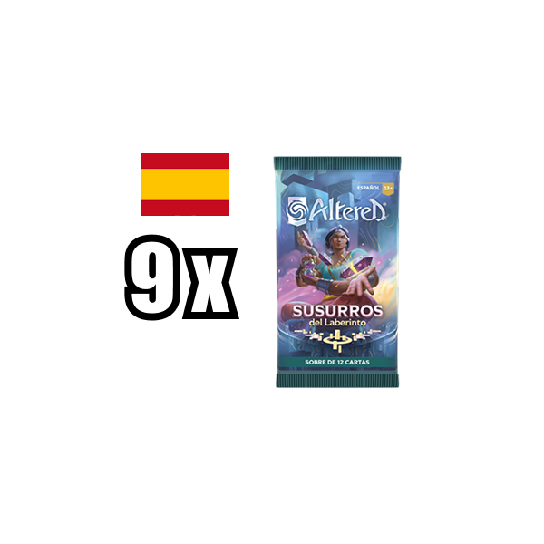 Altered - Susurros del Laberinto - Pack de 9 Sobres Español