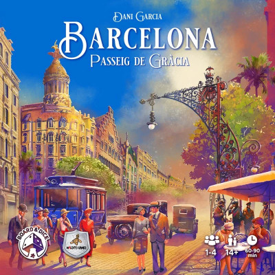 Barcelona - Expansión Passeig de Gracia - Juego de mesa Barcelona - Expansión Passeig de Gracia - Juego de mesa