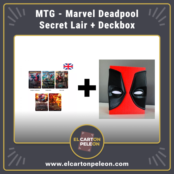 MTG Commander - Pack Marvel Deadpool + Fundas de regalo