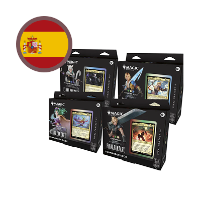 Magic: The Gathering - Final Fantasy - Commander Pack 4 mazos Magic: The Gathering - Final Fantasy - Commander Pack 4 mazos