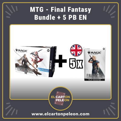 MTG Final Fantasy - Pack Bundle + 5 Play Booster Inglés MTG Final Fantasy - Pack Bundle + 5 Play Booster Inglés