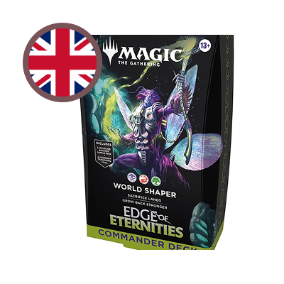 Edge Of Eternities - Precon Commander World Shaper Inglés Edge Of Eternities - Precon Commander World Shaper Inglés