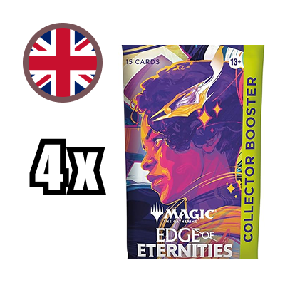 Edge Of Eternities - Pack 4 Sobres Collector Inglés
