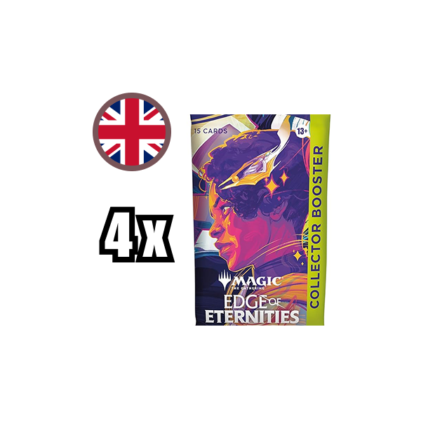 Edge Of Eternities - Pack 4 Sobres Collector Inglés