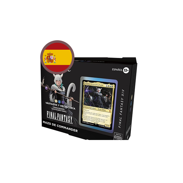 Final Fantasy - Commander Vástagos y Hechicería Español