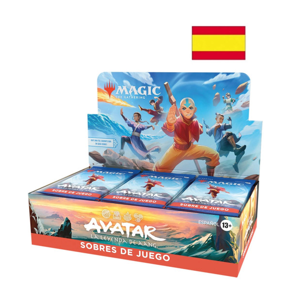 Avatar: The Last Airbender - Caja de Sobres Español