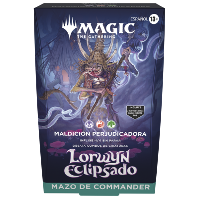 Lorwyn Eclipsed - Commander Precon Maldición Perjudicadora Español