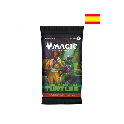 MTG Teenage Mutant Ninja Turtles - Sobre de juego Esp MTG Teenage Mutant Ninja Turtles - Sobre de juego Esp