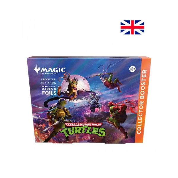 MTG Teenage Mutant Ninja Turtles - Caja de sobres collector Inglés