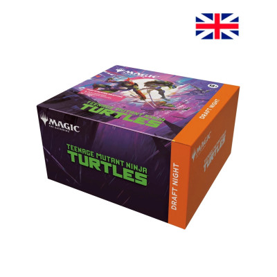 MTG Teenage Mutant Ninja Turtles - Draft Night Inglés MTG Teenage Mutant Ninja Turtles - Draft Night Inglés