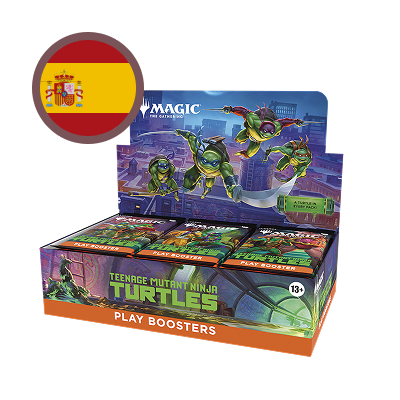 MTG Teenage Mutant Ninja Turtles - Caja de sobres de juego Esp MTG Teenage Mutant Ninja Turtles - Caja de sobres de juego Esp