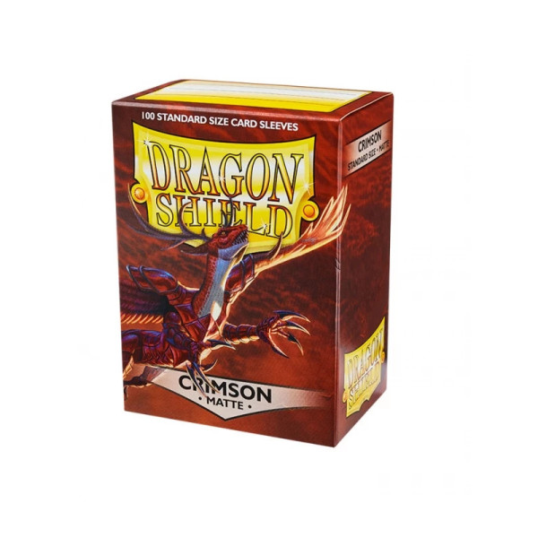Dragon Shield crimson matte