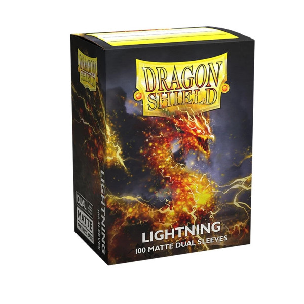 Dragon Shield Dual Matte Lightning Ailia Amarillo