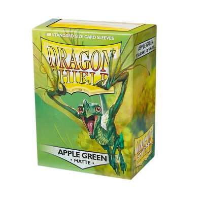 Dragon Shield apple green matte