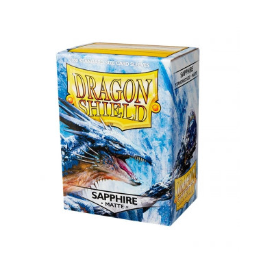 Dragon Shield sapphire matte