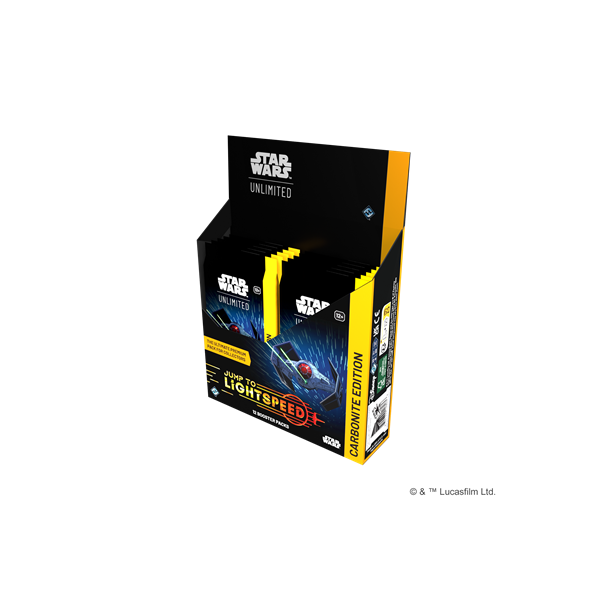 Salto a la Velocidad de la Luz - Caja de 12 Sobres Carbonite Edition