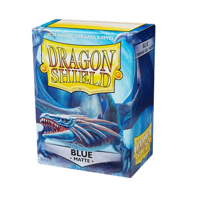 Dragon Shield blue matte